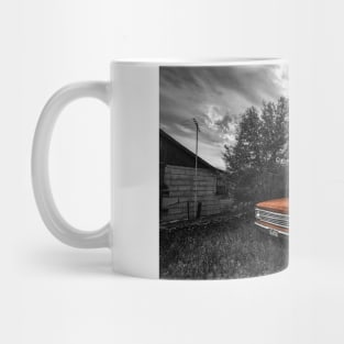 Old Red Ford Truck Mug